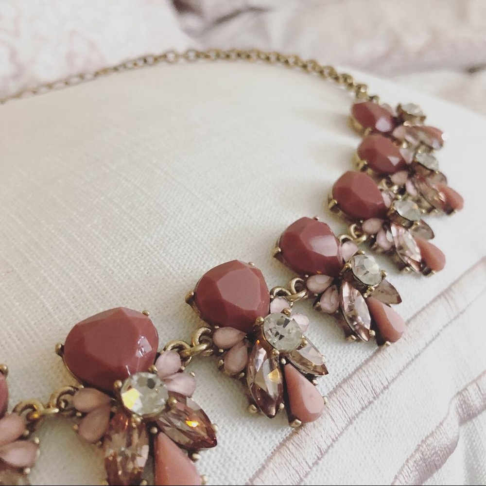 Boutique Blush Statement Necklace